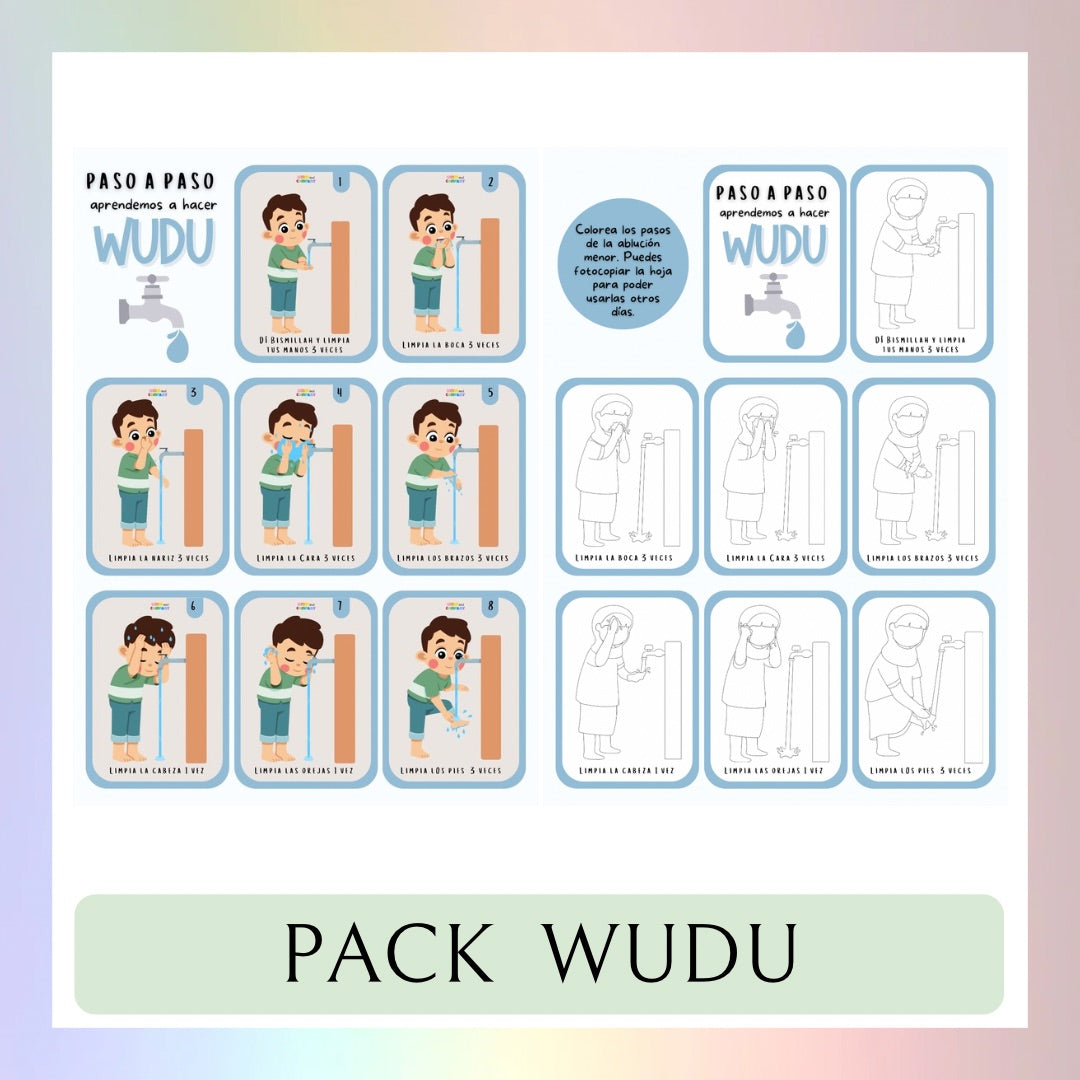 PACK WUDU (ABLUCIÓN MENOR)